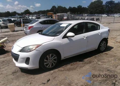 2012 Mazda Mazda3 I Touring из США, поврежденный, VIN JM1BL1V75C1581313